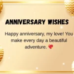 Anniversary Wishes