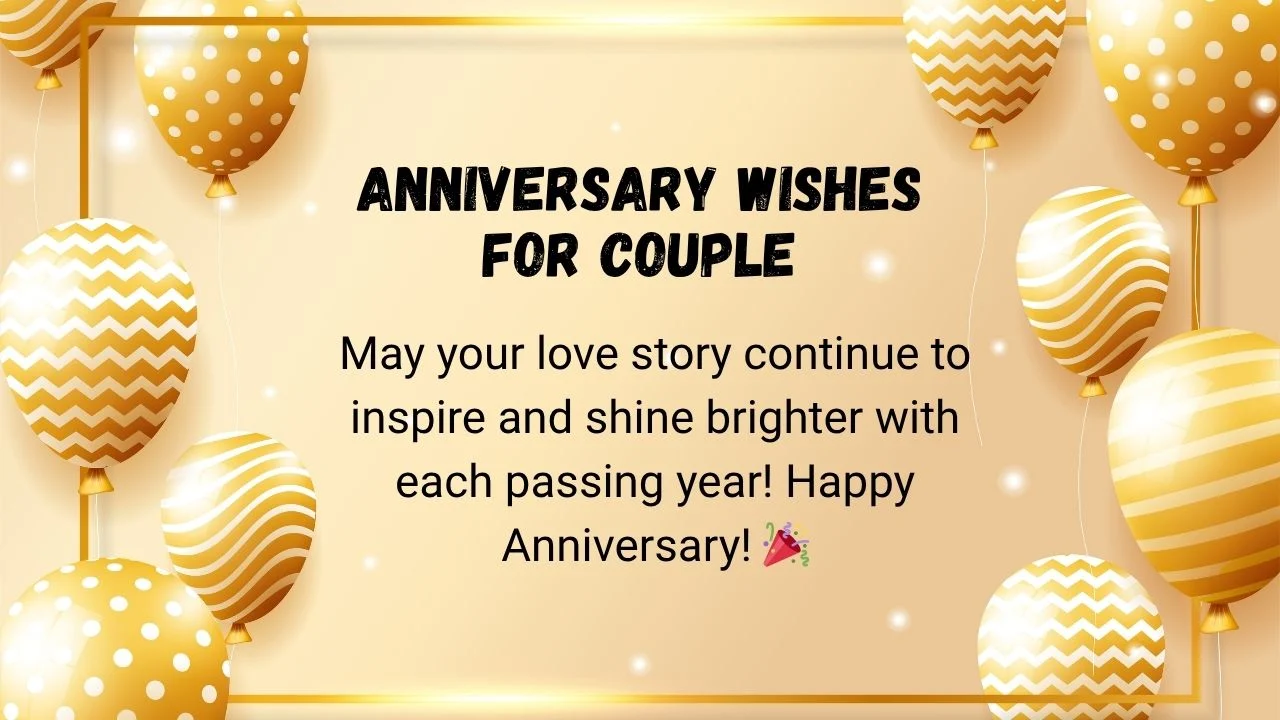 anniversary wishes for couple
