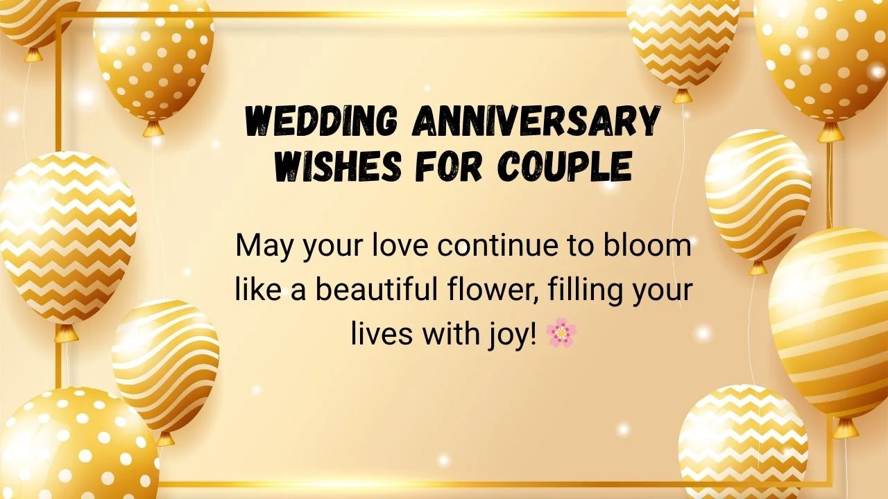 wedding anniversary wishes for couple