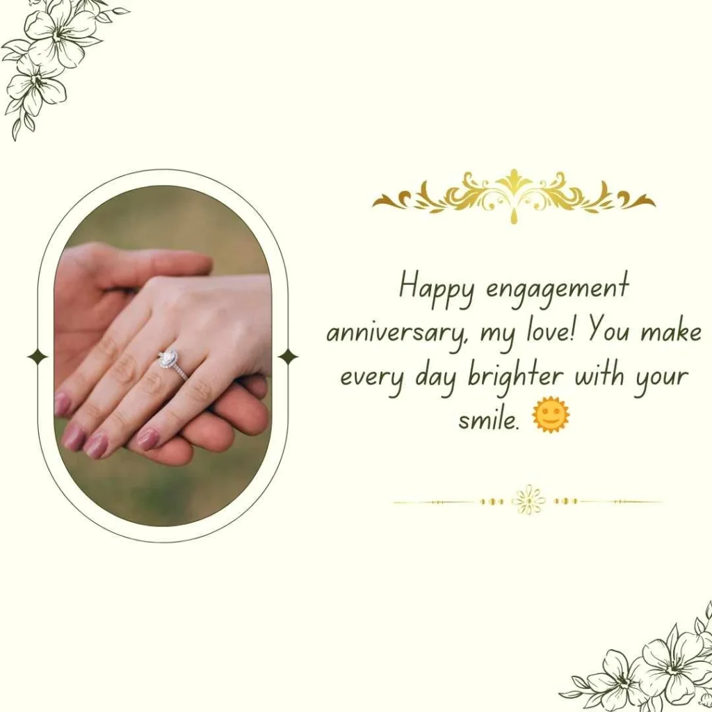 Happy Engagement Anniversary
