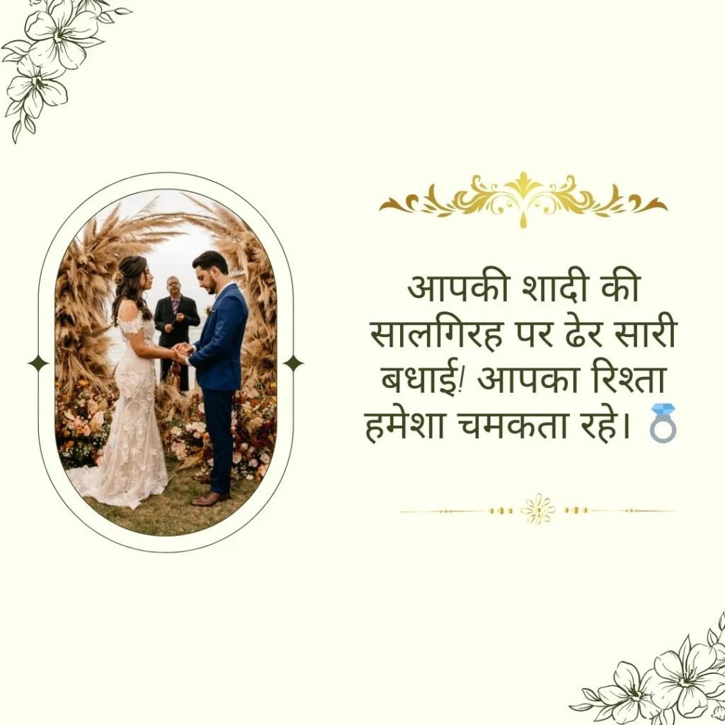 Marriage Anniversary Wishes in Hindi