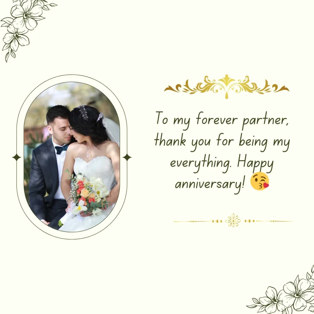 WhatsApp Wedding Anniversary Wishes for Husband